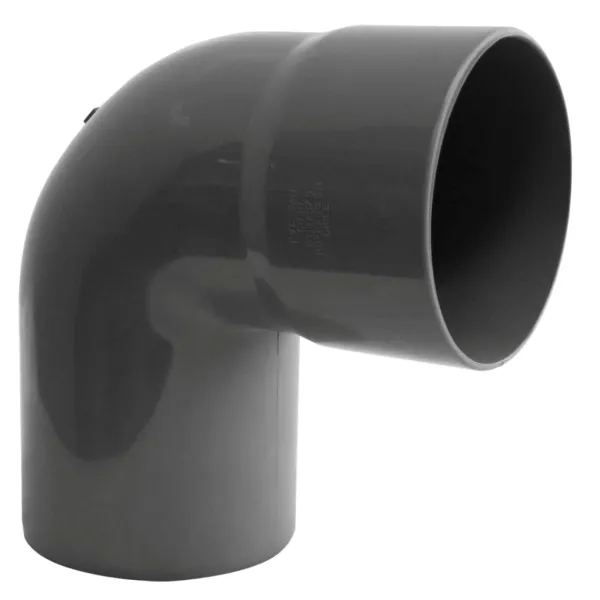 Codo Pvc Sanitario Gris 110 X 90 - pvc gris para uso industrial